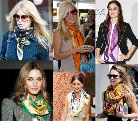 hermes scarf celebrities|hermes scarf images.